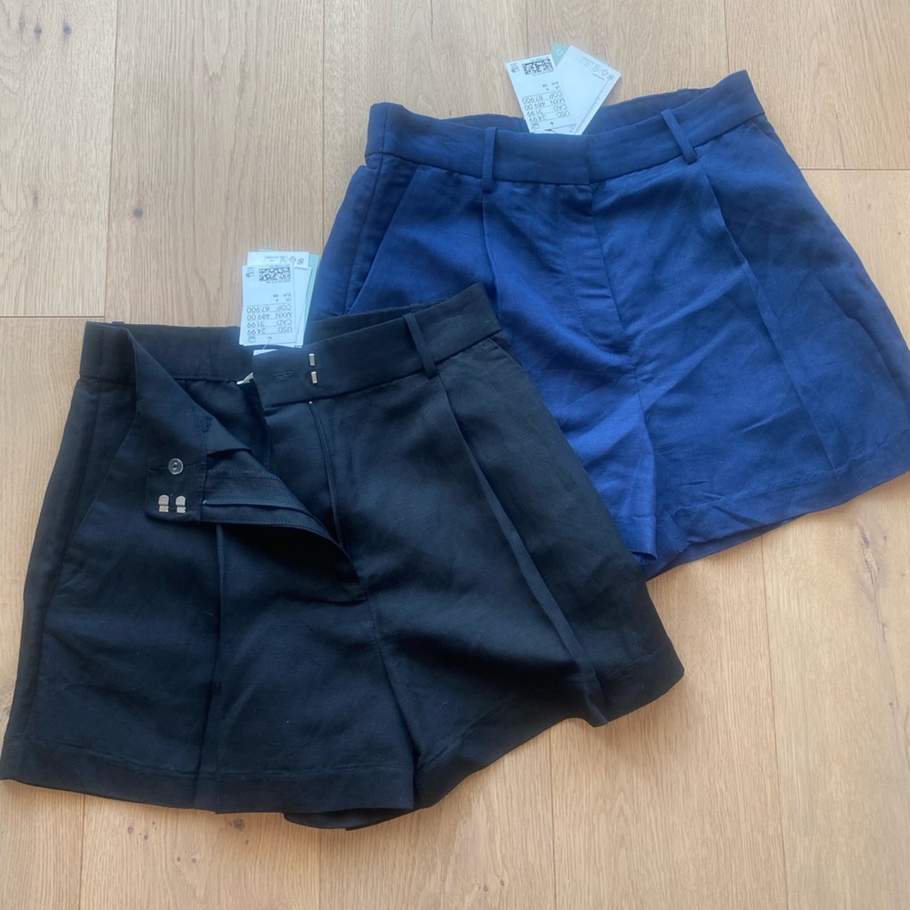 2 pairs tailored Shorts - H&M BNWT